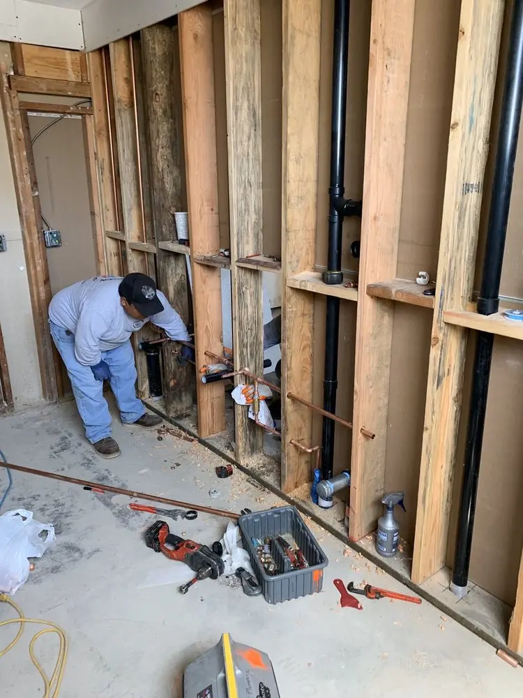 Commercial rough-in plumbing for Gas Line Repair in Brookfield Center